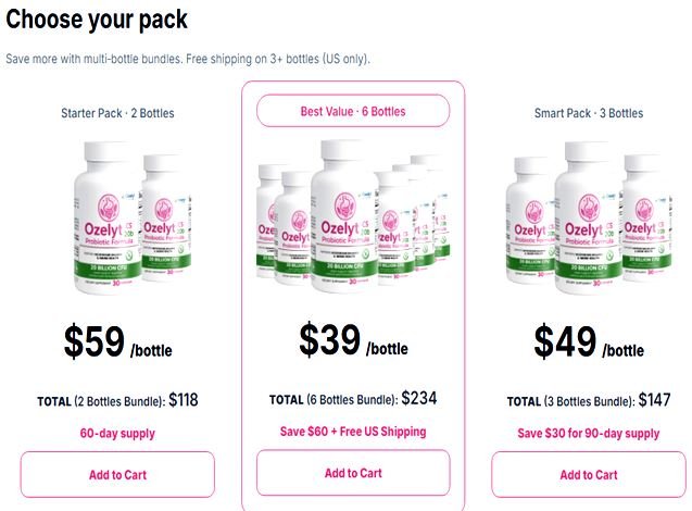 Ozelyt CS 20b Probiotic Buy Now
