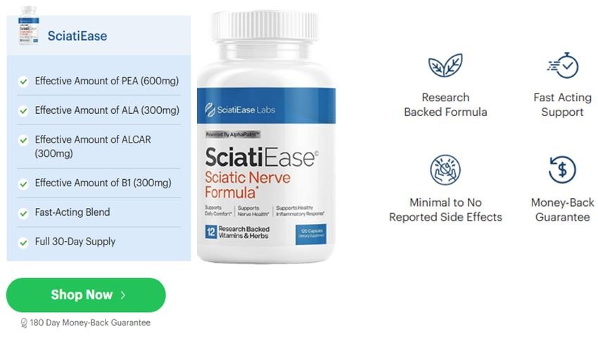 Natural Sciatic Nerve Health Support