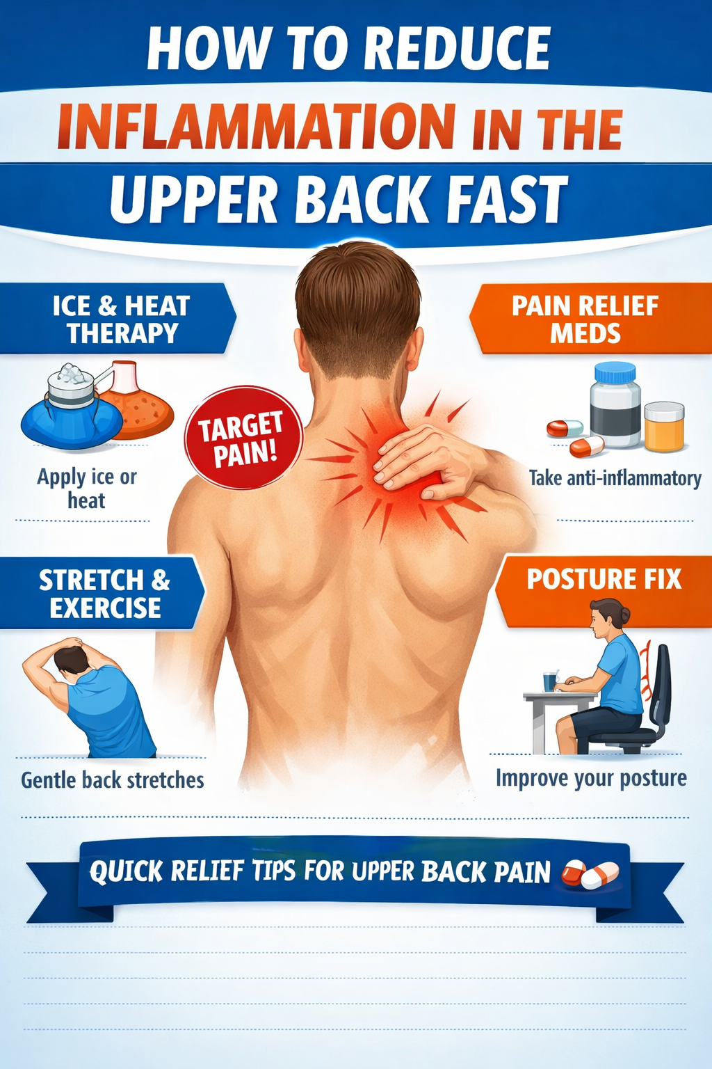 How to Reduce Inflammation in the Upper Back Fast