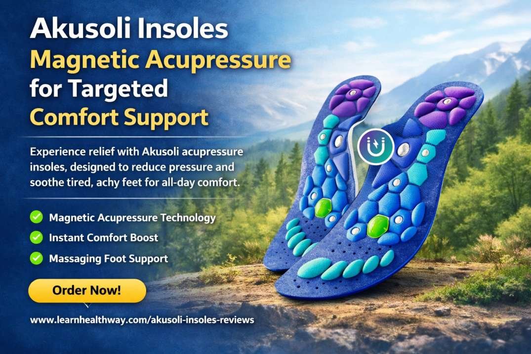 Akusoli Magnetic Acupressure Insoles buy now Akusoli Magnetic Acupressure Insoles