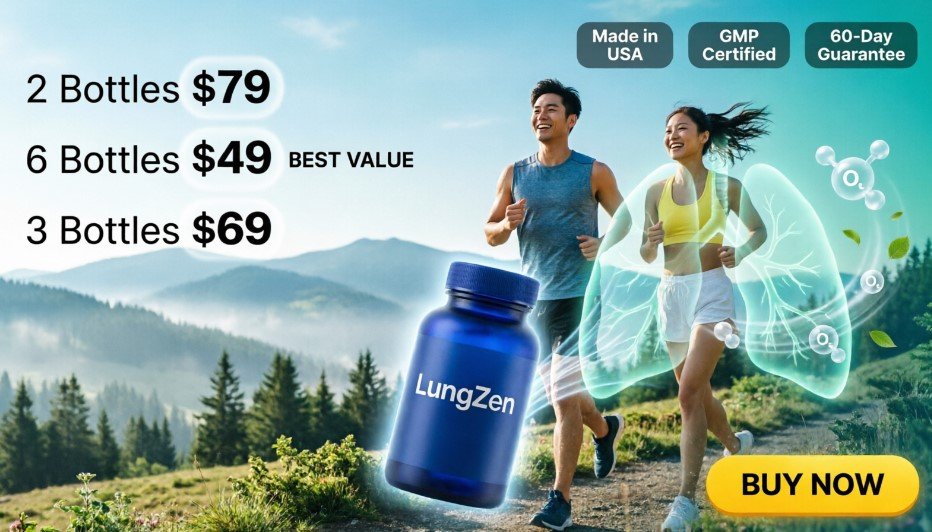LungZen Capsules Bottle