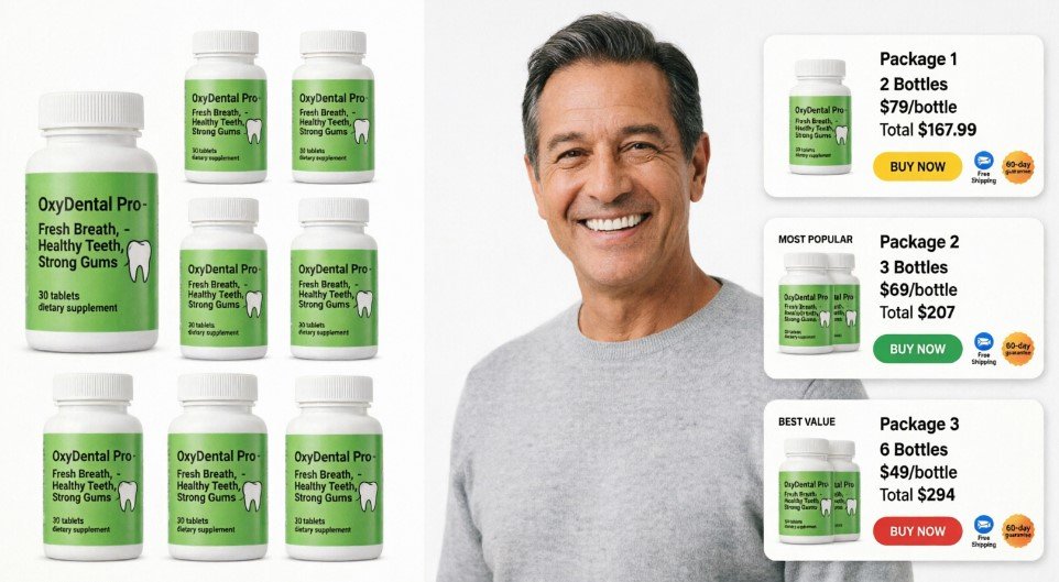 OxyDental Pro Teeth And Gums Capsules OxyDental Pro Teeth And Gums Capsules