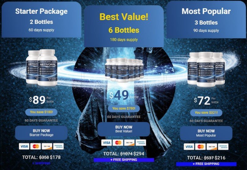 Artivorin Supplement Artivorin Capsules