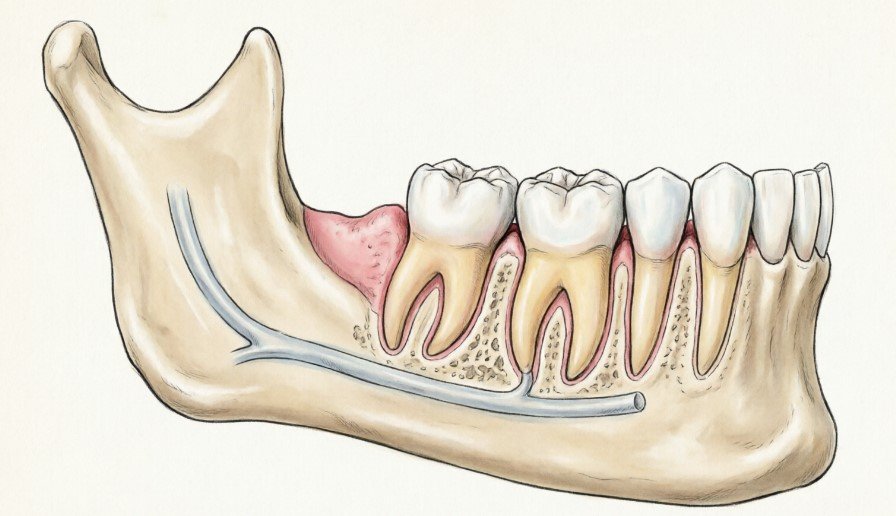 mesial impaction wisdom tooth mesial impaction wisdom tooth