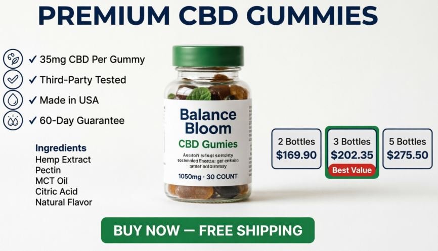Balance Bloom CBD Hemp Gummies
