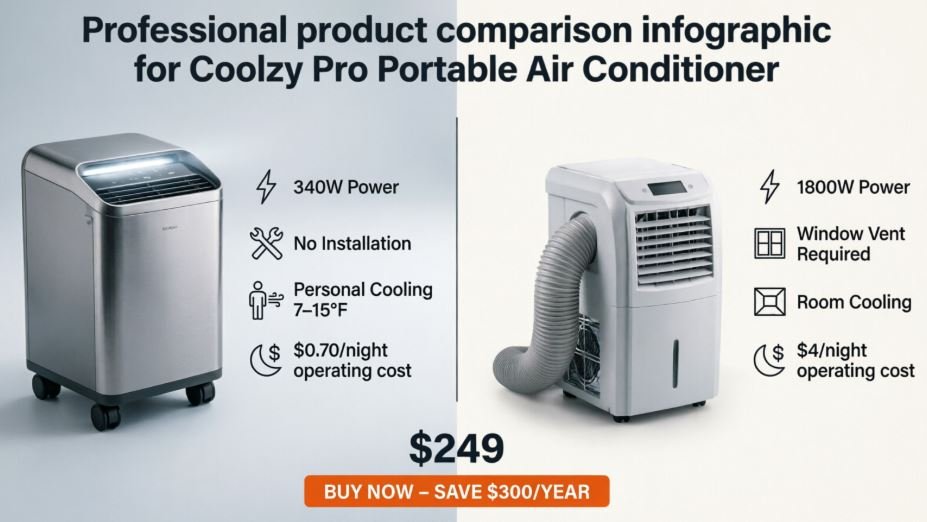 Coolzy Portable Air Conditioner