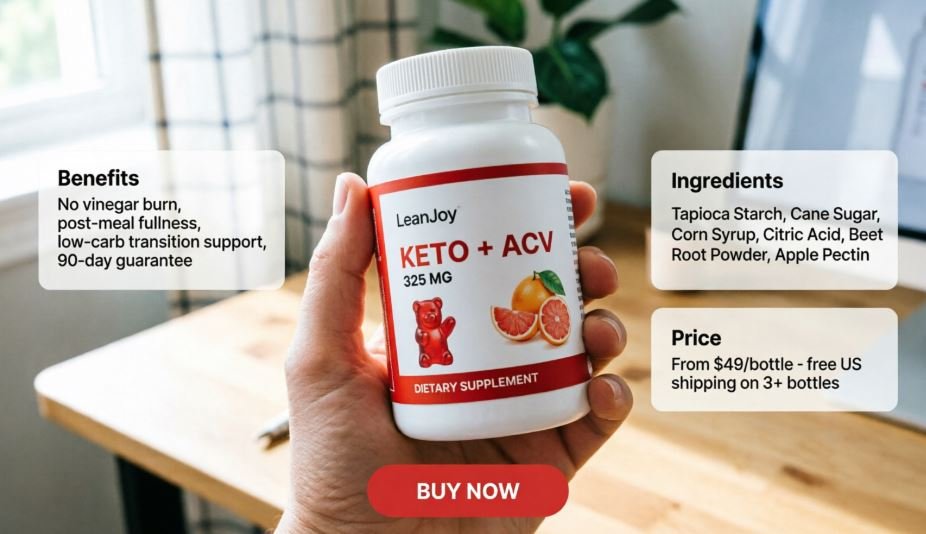 LeanJoy ACV Gummies Review