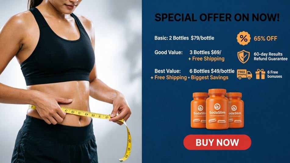 SodaSlim supplement bottle