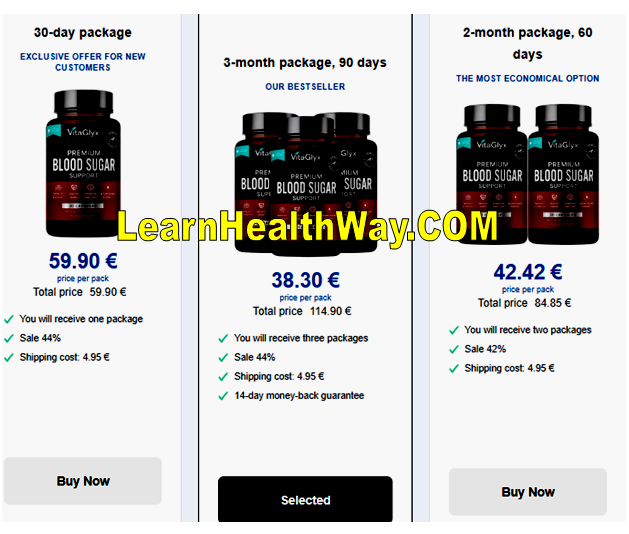 VitaGlyx Blood Sugar Support