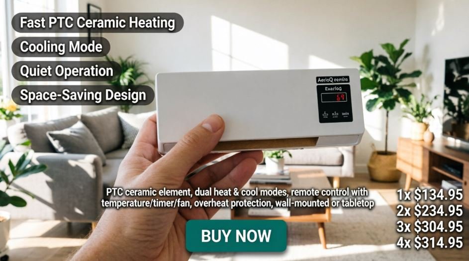 AerioQ Portable AC space-saving profile AerioQ Portable AC space-saving profile