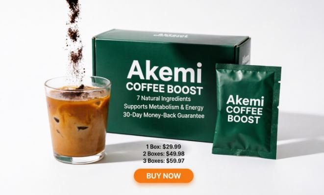 Akemi Coffee Boost Metabolism Support