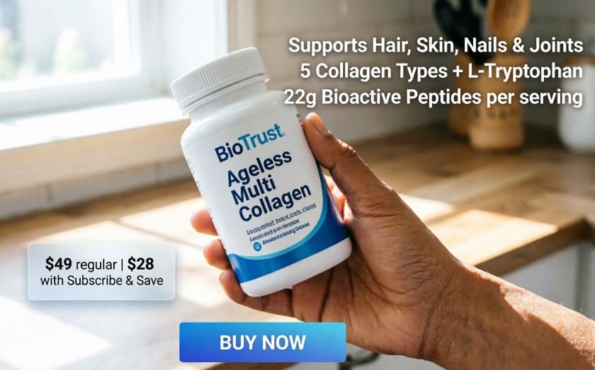 BioTrust Ageless Multi Collagen Ingredients