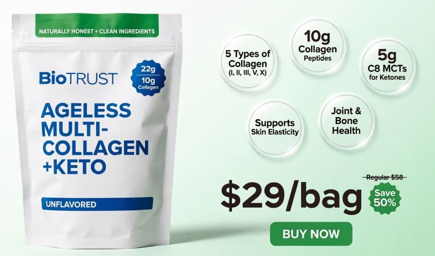 BioTrust Ageless Multi Collagen Keto Review