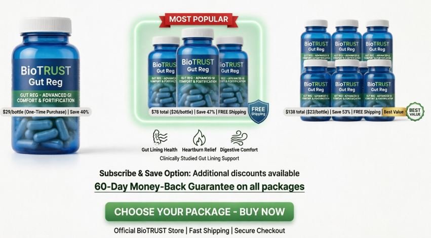 BioTrust Gut Reg Price