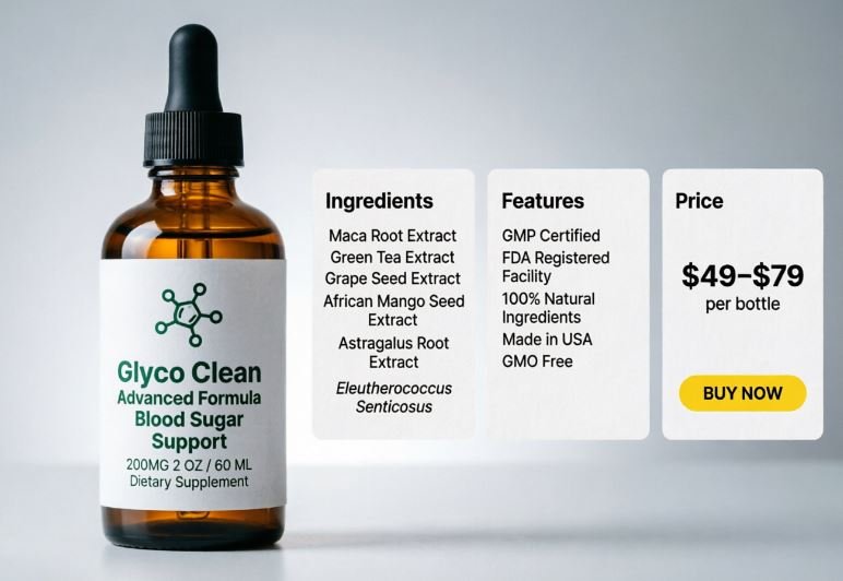 GlycoLean Blood Sugar Support Ingredients