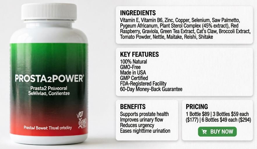 Prosta2Power Mens Health