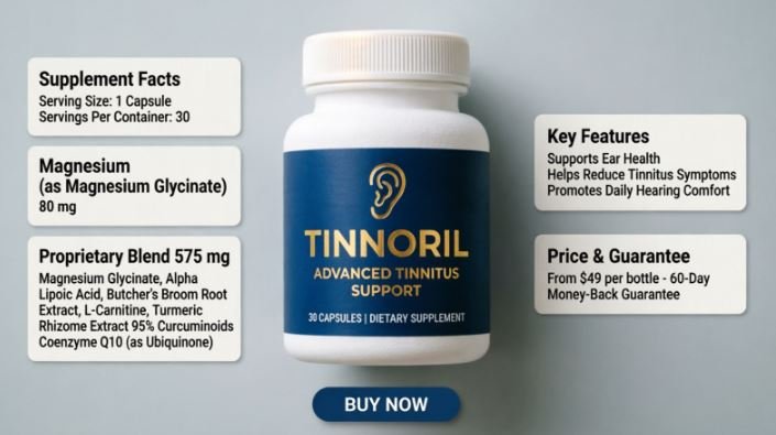 Tinnoril Ear Tinnitus Capsules